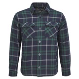 Куртка рубашка мужская NOAH, зелен., 3X/4XL(3),100%хлопок,180 г/м2;подкл. и утеплитель:100%полиэстер