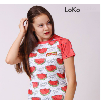 Футболка Спэйс женская с полной запечаткой