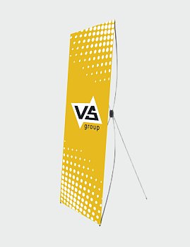 X-BANNER (паук) стенд STANDART размер 80х180 (без полотна)