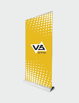 ROLL UP стенд Premium (капля) размер 150х200 (без полотна)